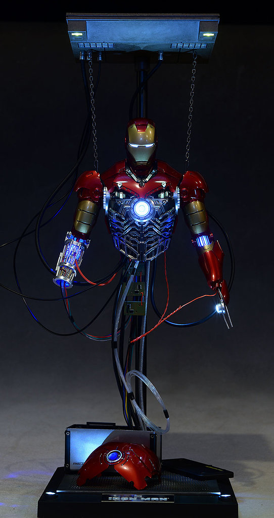 Review Iron Man Mk Iii Construction Diorama Sixth Scale Action Figure Model Kit Dictio Community