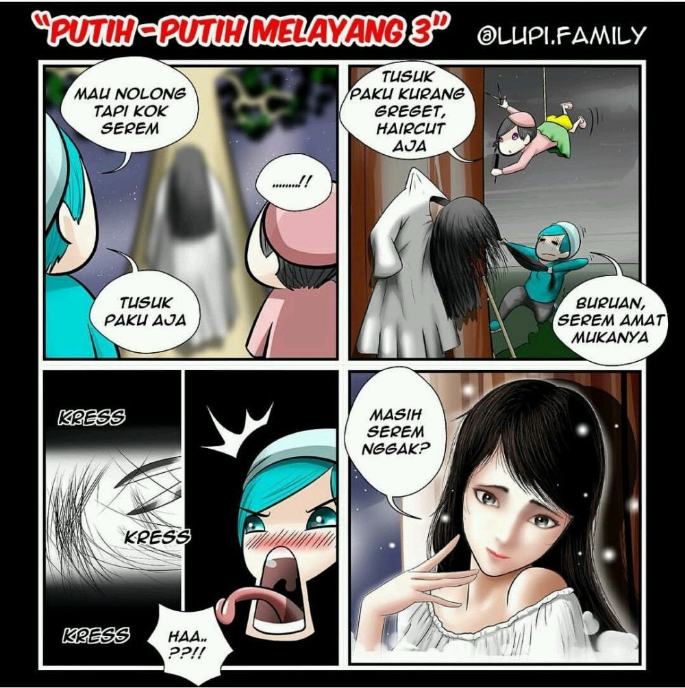 Komik Strip Tema Horor Ini Kocak Abis Humor Dictio Community