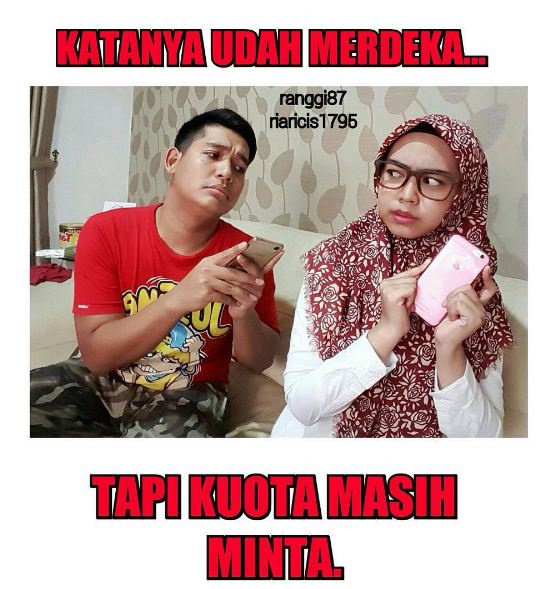 Meme Katanya Udah Merdeka Humor Dictio Community