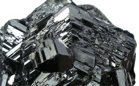 black minerals