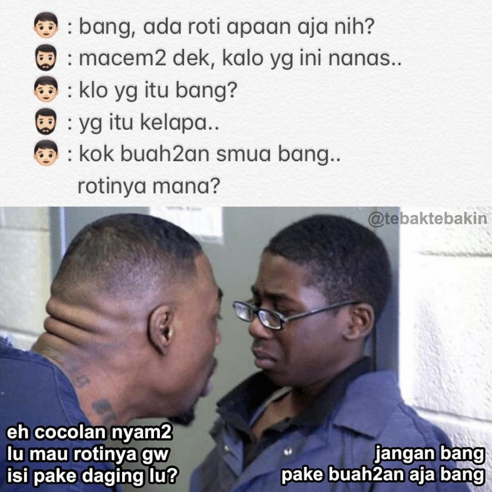 Meme Percakapan Berujung Nggak Nyambung Humor Dictio Community