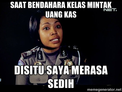 Meme Lucu Bendahara Kelas Humor Dictio Community