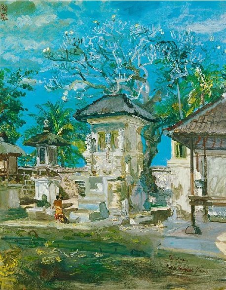 Sudjojono, 102x81cm, oil on canvas, 1972