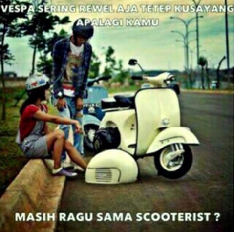 Foto Anak Vespa Keren