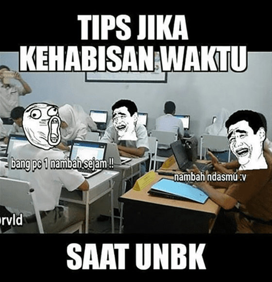 Gak Perlu Stress Meme Ujian Nasional Ini Dijamin Bisa Menghiburmu