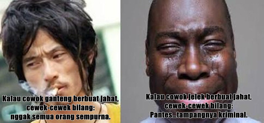 Meme Perbedaan Cowok Ganteng Dan Jelek Humor Dictio Community